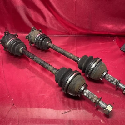 ☑️ 90-96 日产 300zx Z32 NA 原始设备制造商 5 螺栓后 CV 轴轴对 L/R — 第 1/4 张图片