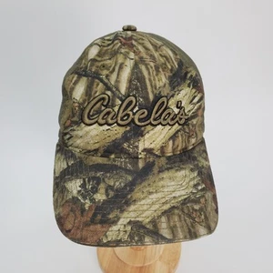 Cabela's Camouflage Camo Green Adjustable Baseball Hat Cap Hunting - Picture 1 of 10