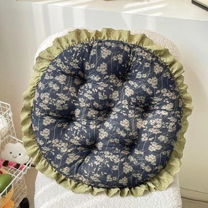 Floor Cushion Floor Pillow Floral Pattern Mat Meditation Sitting Soft Large - Picture 1 of 6