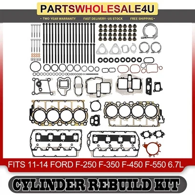 Engine Head Gasket Set with Bolts Fits 2011-14 Ford F-250 F-350 F-450 F-550 6.7L - Image 1 of 4