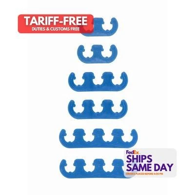 Mr Gasket 9877, Kit Separador de Alambres Plástico Azul Alto Rendimiento y Piezas de Carreras Foto 1 de 4