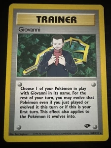 Giovanni 104/132 Gym Challenge - Unlimited Edition Regular NM - Bild 1 von 2