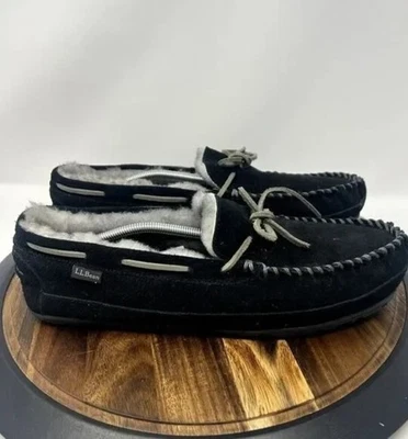 (Черный, средний D, SZ 8 США / 7 Великобритании / 41 ЕС) L.L. Мокасины Bean Wicked Good - Изображение 1 из 4