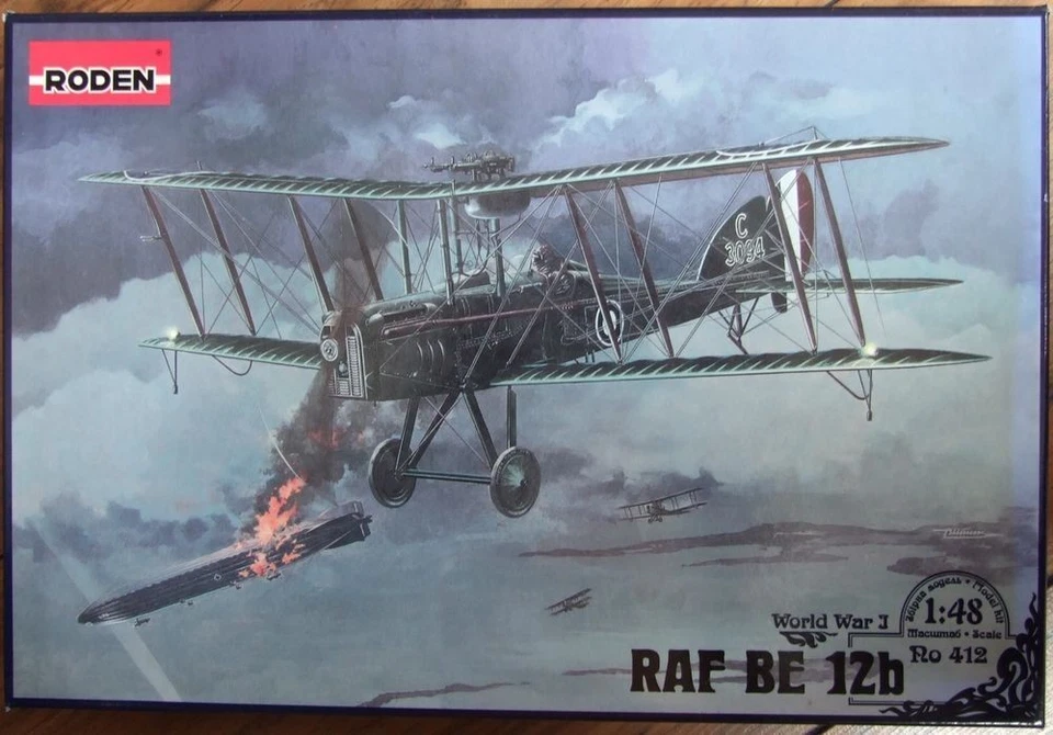 Roden 412 RAF BE 12B 1:48 Kit Modellino - Immagine 1 di 1