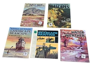 Lote de 5 libros de instrucciones de arte de dibujo y pintura vintage Walter T Foster - Imagen 1 de 9