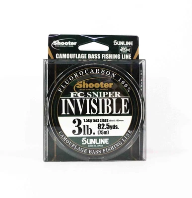 Sunline Fluorocarbon Line FC Sniper Invisible 75m 3lb 0.16mm (2124) - Image 1 of 4