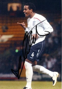 ENGLAND, TOTTENHAM & DERBY: TOM HUDDLESTONE SIGNED 6x4 ACTION PHOTO+COA - Picture 1 of 1