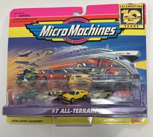 Micro Machines #7 ALL TERRAIN Vehicle Set Galoob Vintage 1997 VHTF, New - Picture 1 of 6