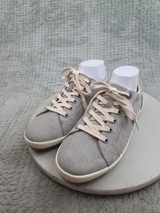 Taos Freizeit-Sneaker Damengröße 11 grau Canvas-Stoff Schnürschuhe bequeme Schuhe - Bild 1 von 11