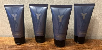 4 管 - YSL Y 后 SHAVE BALM YVES SAINT LAURENT 1.6 FL OZ / 50 毫升 — 第 1/4 张图片