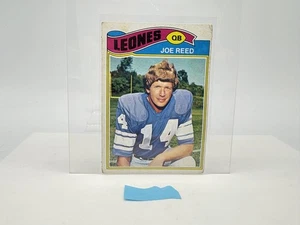 Vintage Topps 1977 Mexican Football Karte #508 Joe Reed LEONES LIONS *SIEHE BILDER* - Bild 1 von 2