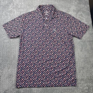 Rhoback Golf Polo Herren Performance Shirt AOP Sushi Print Gr. Small Discontinued - Bild 1 von 10