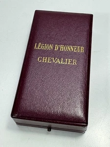 altes orig. FRANKREICH ORDEN RITTERKREUZ CHEVALIER EHRENLEGION VERLEIHUNGSETUI - Picture 1 of 5