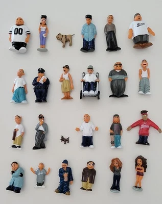 Lil Homies Serie 4 Lote de 24 Figuras Set Completo Sin Duplicados Escala 1:32 Foto 1 de 4