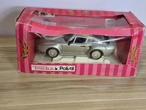 Porsche 959 Silver Diecast Model Scale 1:18 by Tonka/Polistil Made in Italy - Picture 1 of 11