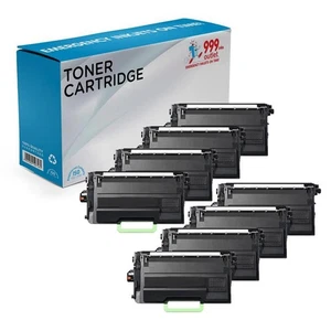 TN3610XL Compatible 8 Pack Toner fits for Brother TN3610XL HL-L6210DW HL-L6410DN - Picture 1 of 7