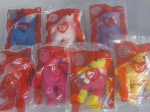 NUEVO - 7 - McDonald's Happy Meal Ty Bears - 25 aniversario 2004 - #1,2,3,4,5,8,12 - Imagen 1 de 2