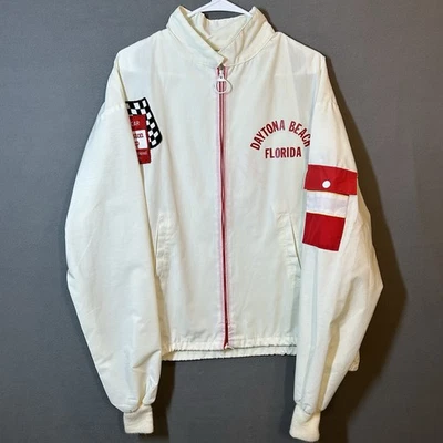 Chaqueta de Colección Daytona Speedway Nascar Winston Cup Cremallera Se Ajusta a XL/2XL RJ Reynolds Foto 1 de 4