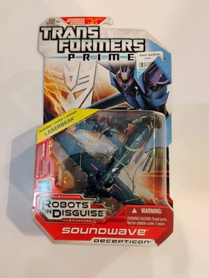 Transformers Prime Robots in Disguise SOUNDWAVE NIB - Image 1 of 2