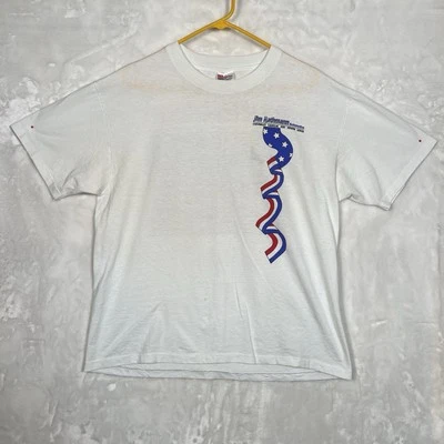 LG Vintage 1990s Auto Dealership Single Stitch T Shirt Blue Chevy, GEO, Lexus.#2 - Image 1 of 4