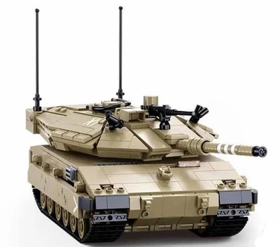SLUBAN - B1022 Power Bricks - MERKAVA MK4 Battle Tank - Remote Control - 937 Pcs - Image 1 of 4