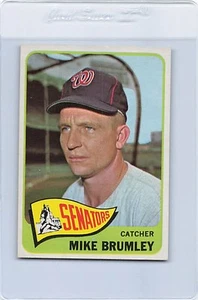1965 Topps #523 Mike Brumley Senators NM *7807 - Picture 1 of 2