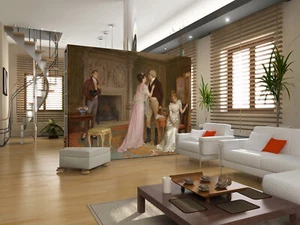 3D Pink Skirt KEP083 Jesus Religion God Wallpaper Wall Murals Removable Bea - Picture 1 of 11