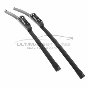 Front Windscreen Wiper Blades Pair Set Mercedes A Class W176 Hatchback 2012-2015 - Picture 1 of 3