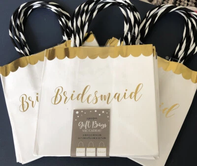 Juego de 3 bolsas de regalo para dama de honor ¡Nuevas! Foto 1 de 2