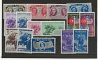 Turkey 1939-50 four sets sg.1229-34, 1418-21, 1423-7 unmounted mint