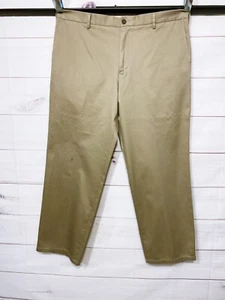 Dockers Mens Pants Size 40x32 Straight Fit Khaki Flat Front Pockets - Picture 1 of 10