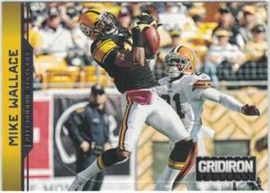 2012 Panini Gridiron #153 Mike Wallace Silver O's #/250 Steelers - Picture 1 of 2