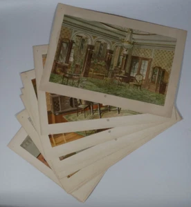 20x Litografía Decoración Interior Catálogo Biedermeier Muebles ~ 1900 - Imagen 1 de 6