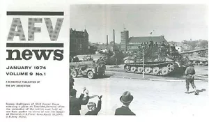 AFV News V9 N1 WW2 Panzerstellung_Canadian 100-ton Super Tank_Jagdtiger_Yugoslav - Imagen 1 de 3