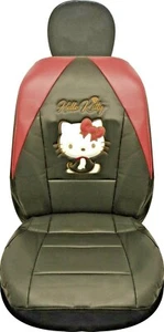 Hello Kitty Car Seat Covers Superior Limited Edition pair in black licensed - Bild 1 von 3