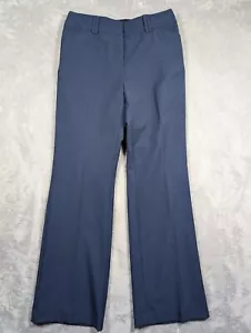 INC Dress Pants Womens Size 8 Blue Bootcut Stretch Trouser Business Casual - Picture 1 of 14