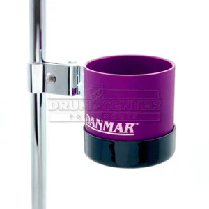 Danmar Clamp-On Cup Holder, Purple - Picture 1 of 1