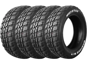 4x MUDSTAR WANPAKU MT 145/80R13 75S DOT Tires Snow Mud 145 80 13 Tire from Japan - Picture 1 of 3