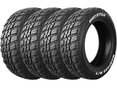 4x MUDSTAR WANPAKU MT 145/80R13 75S DOT Tires Snow Mud 145 80 13 Tire from Japan - Image 1 of 3