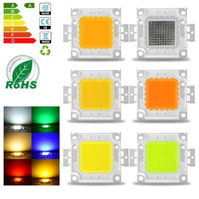 LED Chip High Power RGB Fluter 10W (9-12V) 20W 30W 50W 100W (30V-34V) COB - Bild 1 von 4
