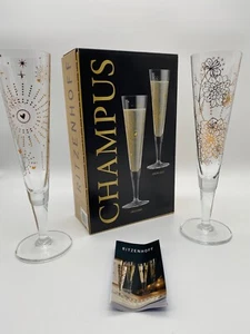 @ RITZENHOFF CHAMPUS Sektgläser Champagnergläser 2 Stück NEU & OVP Sektglas TOP - Bild 1 von 8
