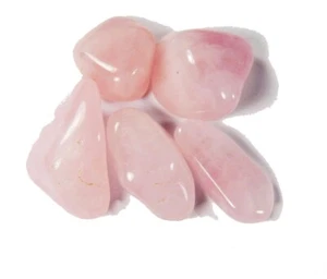 1/2 lb ROSE QUARTZ Large 1" Bulk Tumbled Stone Crystal Healing Love Stone 8 oz - Picture 1 of 1
