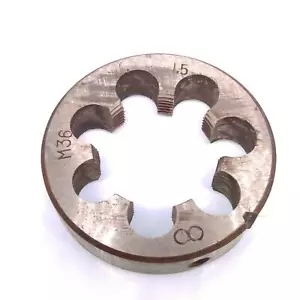 HSS 36 mm x 1,5 matriz métrica rosca derecha paso M36 x 1,5 mm - Imagen 1 de 4