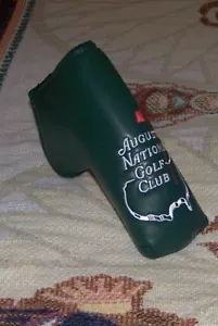 NEW AM&E Snap Fit Blade Putter Head Cover AUGUSTA NATIONAL GOLF CLUB Not Masters - Picture 1 of 5