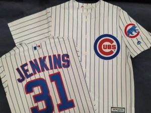 CAMISETA DE BÉISBOL COSIDA 2105 para hombre Majestic Chicago Cubs FERGUSON JENKINS TODAS LAS TALLAS - Imagen 1 de 1