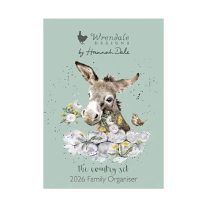Wrendale Designs The Country Set Family Organiser Calendar 2026 - Picture 1 of 3