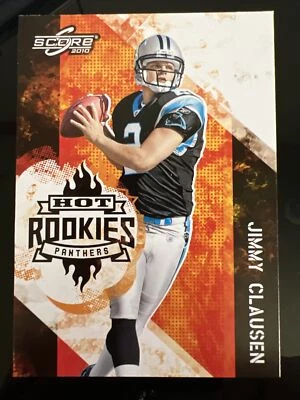 Jimmy Clausen Carolina Panthers 2010 Score Hot Rookies #7 - Image 1 of 3