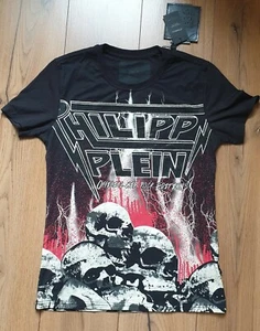 Philipp plein Shirt Skull super schöns Grafikdrück mit strass stein.Edition  - Bild 1 von 11