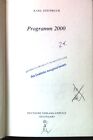 Programm 2000. Steinbuch, Karl: