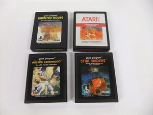 ATARI Videospiel Haunted House Swordquest Missile Command Star Raiders - Bild 1 von 17